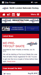 Mobile Screenshot of northlondonhockey.ca